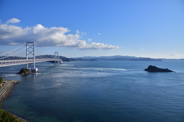 Big bridge in Japan