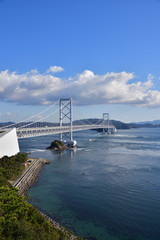 Big bridge in Japan