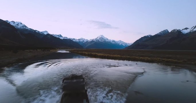 Mt Egmont ,Taranki moving clouds time-lapse