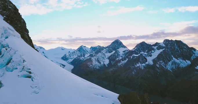Mt Egmont ,Taranki moving clouds time-lapse