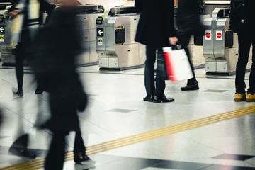 Photo sur Plexiglas Gare 駅 改札口