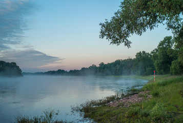 Morgengrauen in den Elbauen