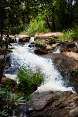 Natural waterfall landscape environment at Thailand