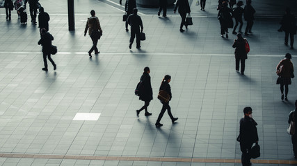 人々の往来 日常風景