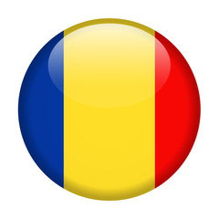 Romania Flag Vector Round Icon