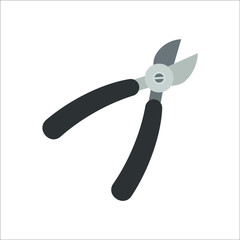 Pliers icon.  Illustration