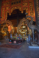 Bai Dinh Temple in Tam Coc, Vietnam