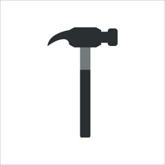 Hammer icon.  Illustration