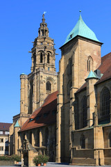 Fototapeta na wymiar Kilianskirche in Heilbronn, Baden Württemberg, Deutschland