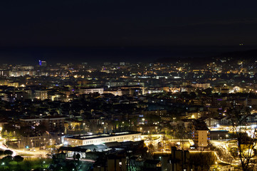 Fototapeta na wymiar vista panoramica Pesaro