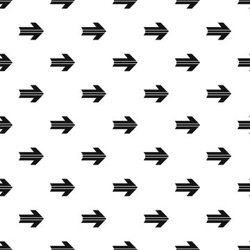 Arrow pattern seamless repeat vector illustration for any design
