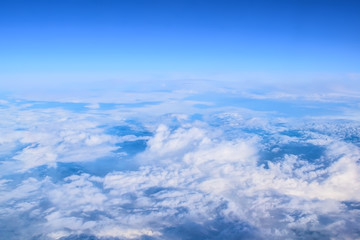 Fototapeta na wymiar Above the Clouds