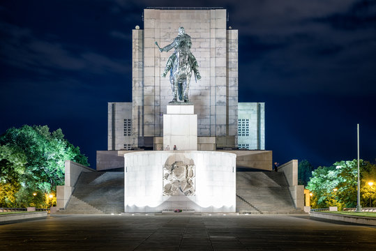 National Monument in Vitkov in prague, Czech republic