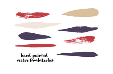 Graffiti Lines. Hand Painted Blue Buttons, Turquoise Highlights. Vector Brushstrokes or Banners. Textured Doodles or Smears. Background Colorful Swatch Collection Vintage Logo Element. Scribble Paint