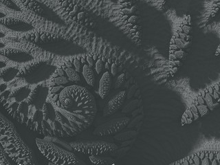 futuristic digital 3d art fractal illustration 