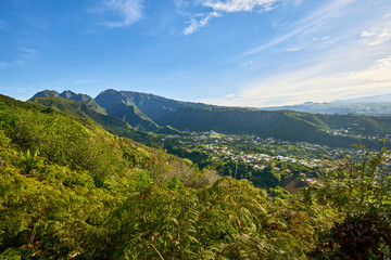 Entre-deux village, Reunion Island (coteau-sec)