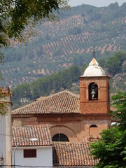 Obraz premium La Puerta de Segura, pueblo de Jaén, en Andalucía (España) perteneciente a la comarca de la Sierra de Segura