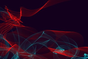 Obraz premium White dynamic abstract strokes on black background . For creative patterns. background, wallpaper, web, print, posters, postcards, design ideas. Creative and interesting.