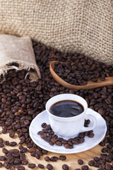 Colombian roasted coffee