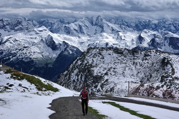 Tyrol Austria snow walk