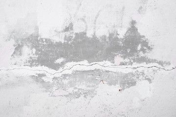 Obraz premium Textured background of gray white concrete wall for the label