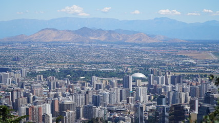 Fototapeta premium Santiago De Chile