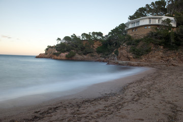 The cove of Aiguafreda on the Costa Brava, Girona