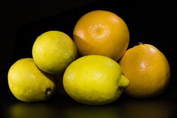 Orange and lemon composition