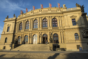 Fototapeta na wymiar Rudolfinum in Prague