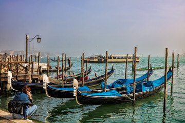 Fototapeta na wymiar Urlaub in Venedig