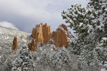 Garden of the Gods Winter.