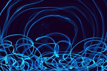 Multi color dynamic abstract strokes on black background .  For creative patterns. background, wallpaper, web, print, posters, postcards, design ideas. Creative and interesting.