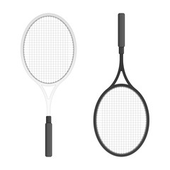Vector tennis rackets.