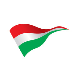 Hungary flag, vector illustration