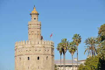 The Gold Tower (La Torre del Oro) Sevilla, Spain