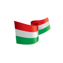 Hungary flag, vector illustration
