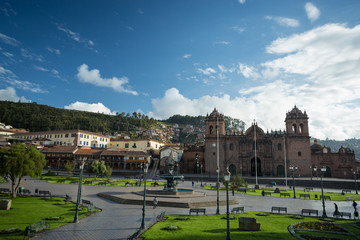 Cusco plaza de armas
