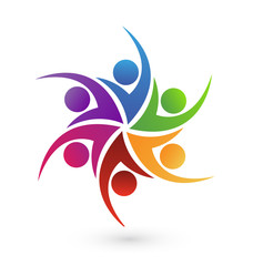 People Group Teamwork Logo