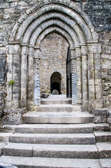 Cong Abbey Doorway, Cong, County Mayo, Ireland