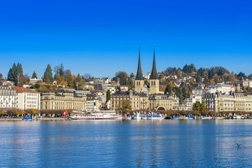 Fototapeta na wymiar Beautiful view of Lucerne, Switzerland