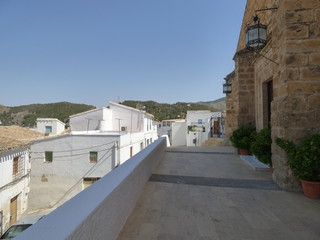 Fototapeta na wymiar Purchena, localidad de Almería en Andalucía (España) situada en el centro de la comarca del Valle del Almanzora