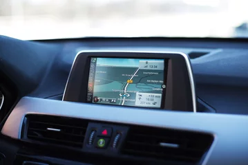 Photo sur Plexiglas Voitures rapides Système de navigation, voiture