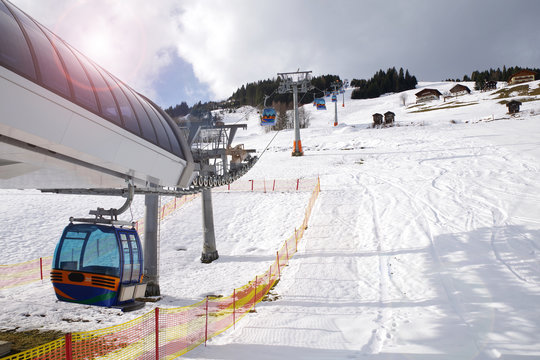 Ski-Lift, Winter-Sport 