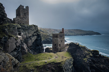 Bottalack mines landscape