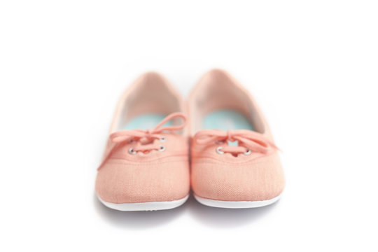 edge of cute females shoes - blurred 