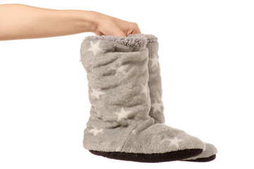 Slippers boots warm