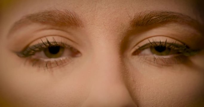 Beautiful woman looking at yuo