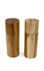 Wooden salt and pepper