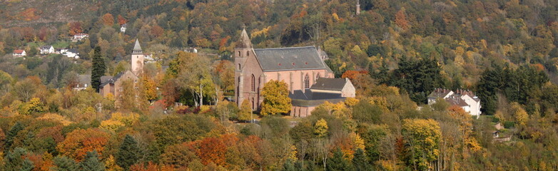 Herbst in Kyllburg in der Eifel