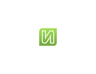 Letter N Line Square Creative Modern Logo